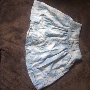 A skirt (sky blue) for kids